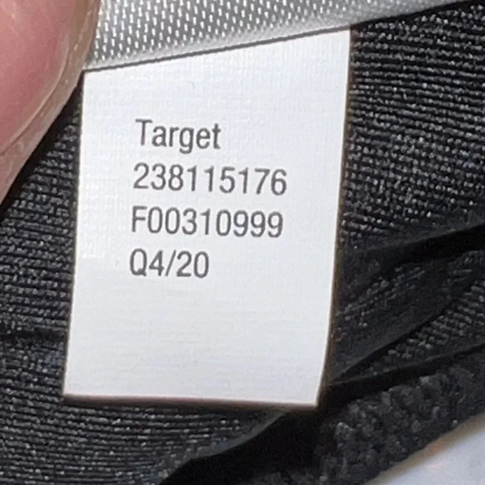 Shade & Shore Womens Lightly‎ Lined Plunge Wide Strap Ribbed Bikini Top Size 34C